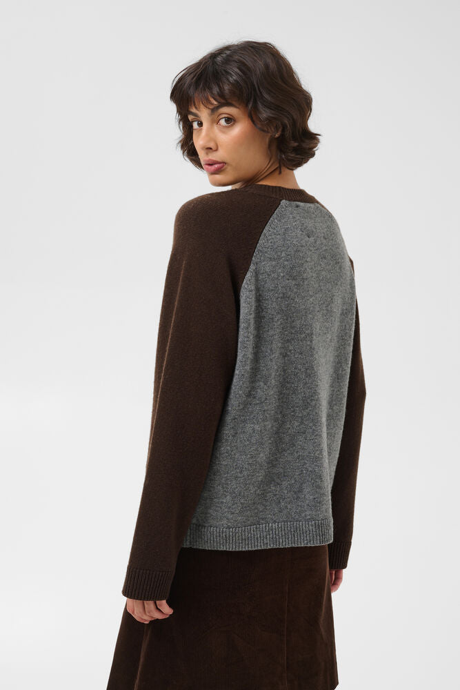 Part Two Cleo Raglan Jumper - Grey