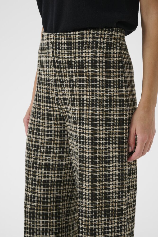 Part Two Ilisan Trousers - Navy Check