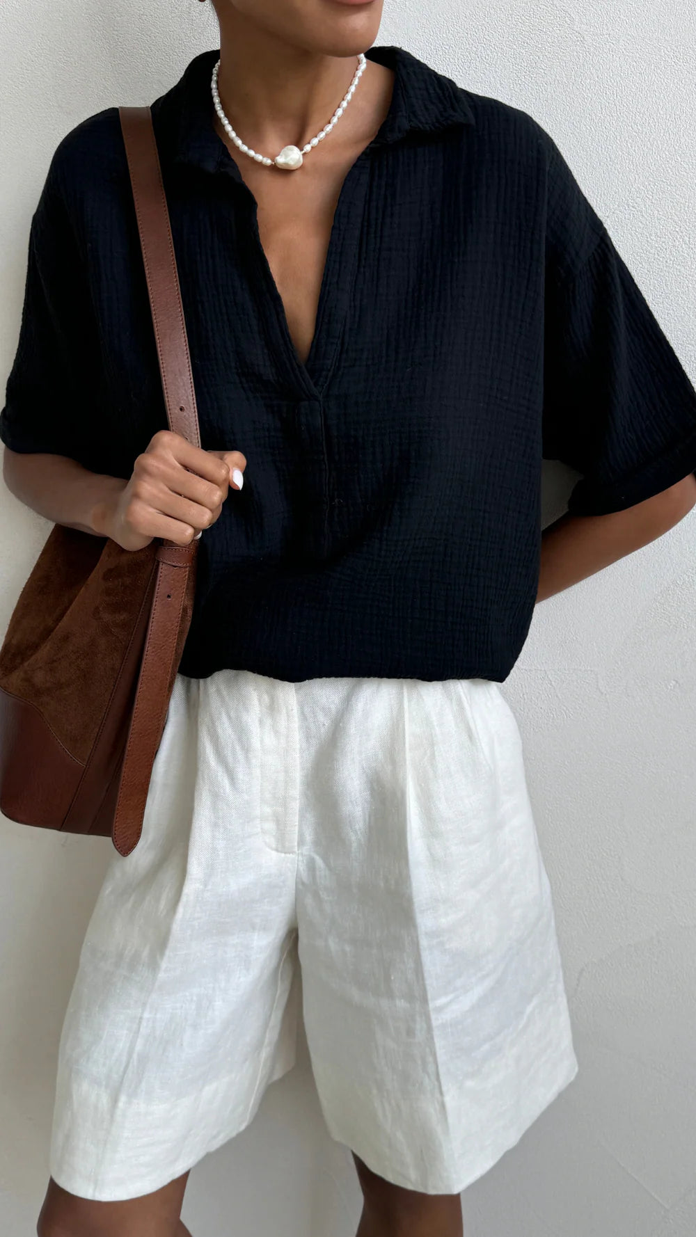 Charli Mariana Shirt - Black