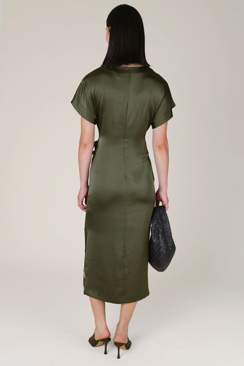 Vivere Rabia Side Tie Dress