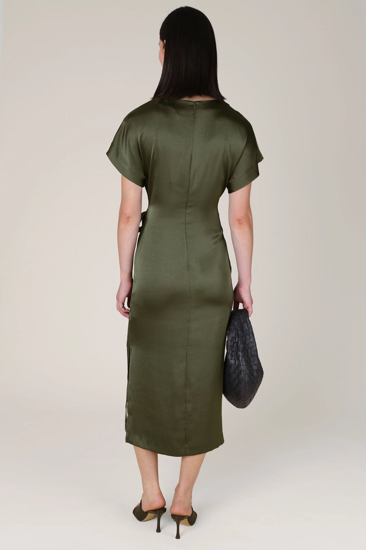 Vivere Rabia Side Tie Dress