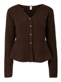 YAS Dolly Cardigan - Brown