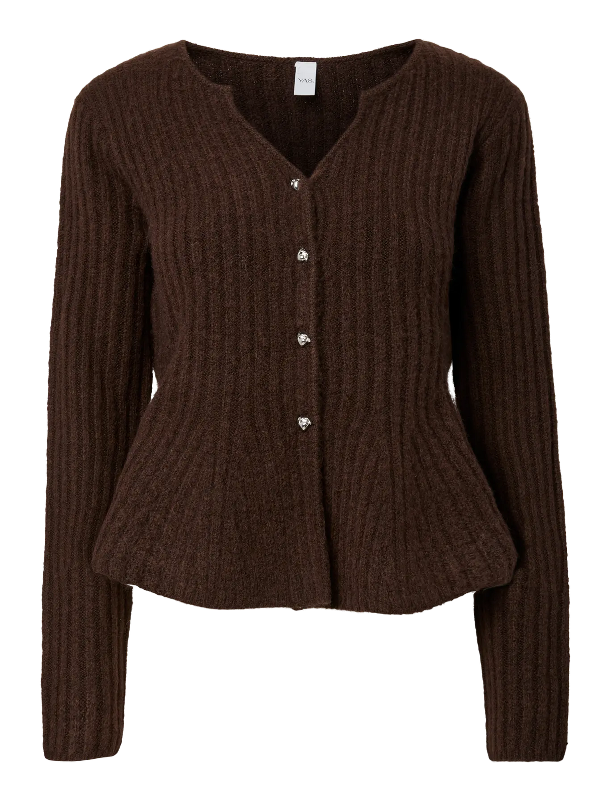 YAS Dolly Cardigan - Brown