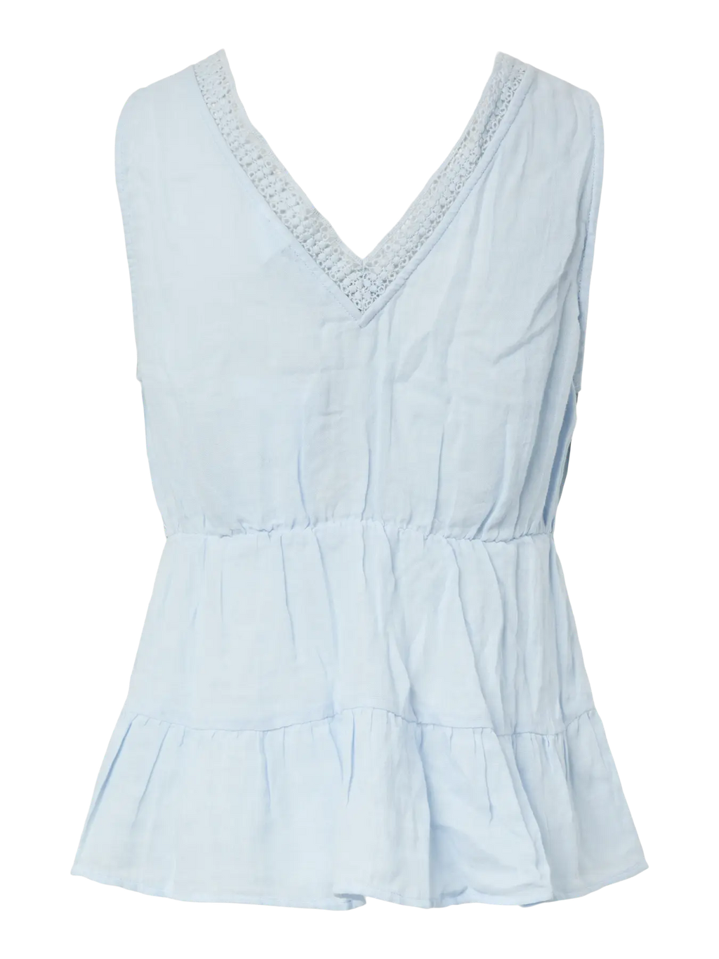 YAS Anini Tiered Top - Blue