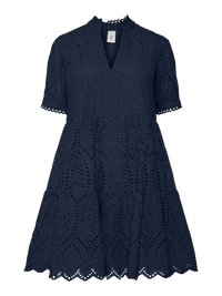 YAS Holi Dress - Navy