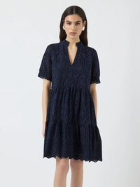 YAS Holi Dress - Navy
