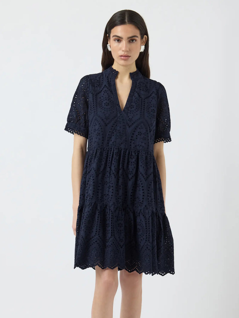 YAS Holi Dress - Navy