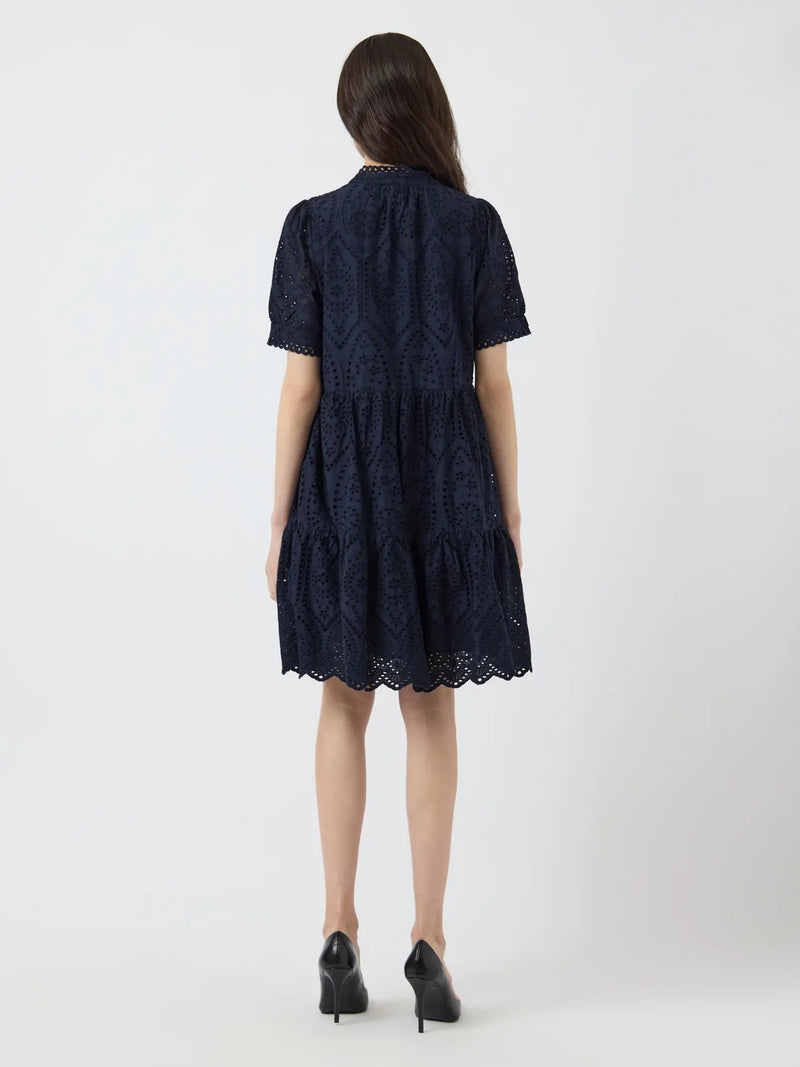 YAS Holi Dress - Navy