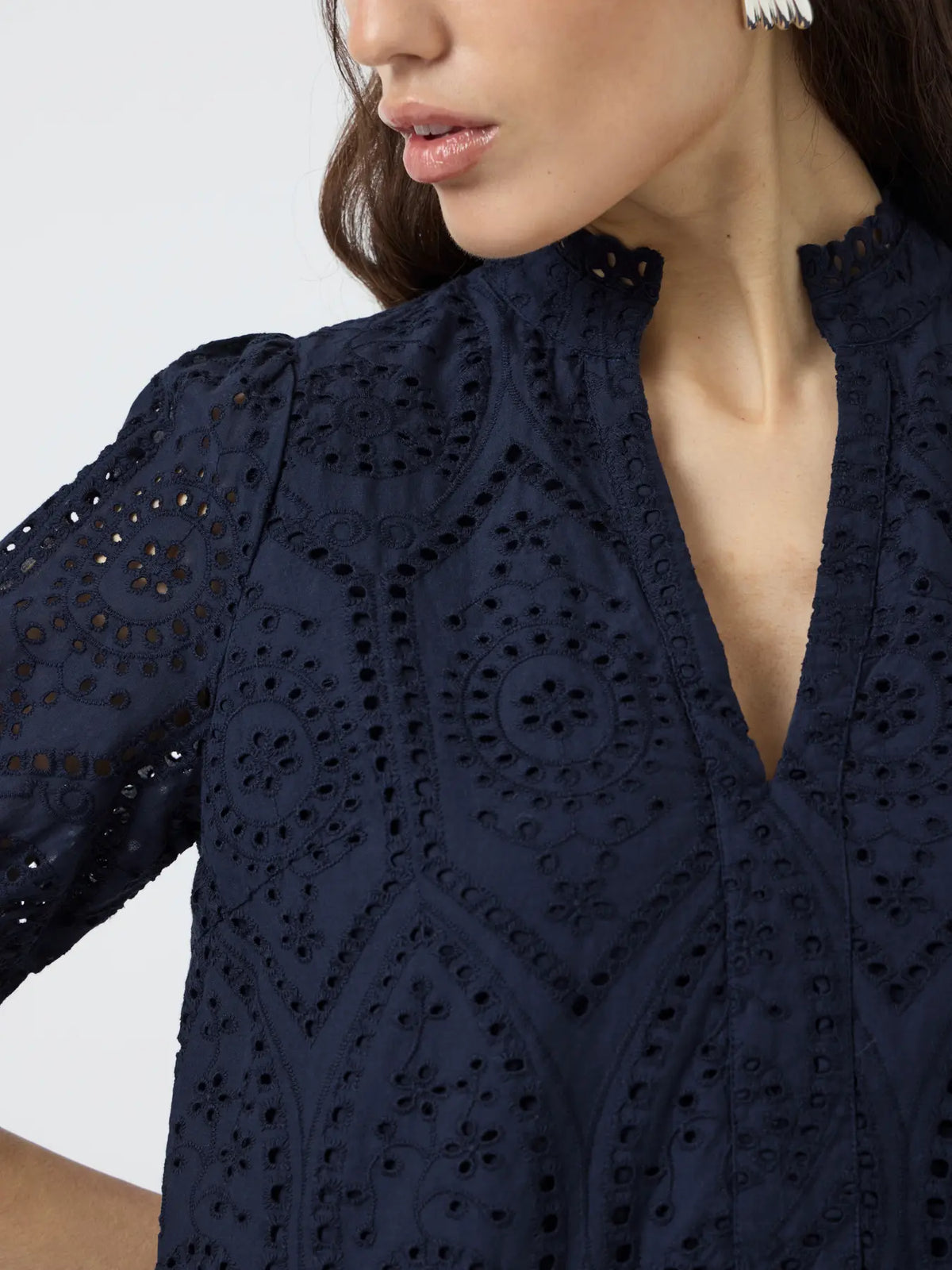 YAS Holi Dress - Navy