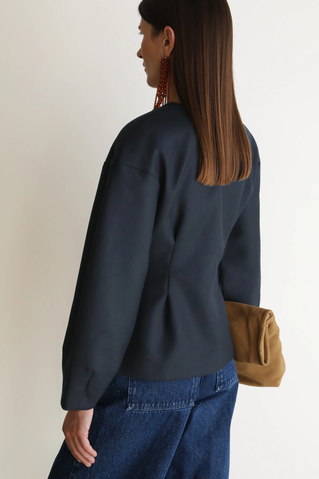 Vivere Sophia Sculptural Blazer