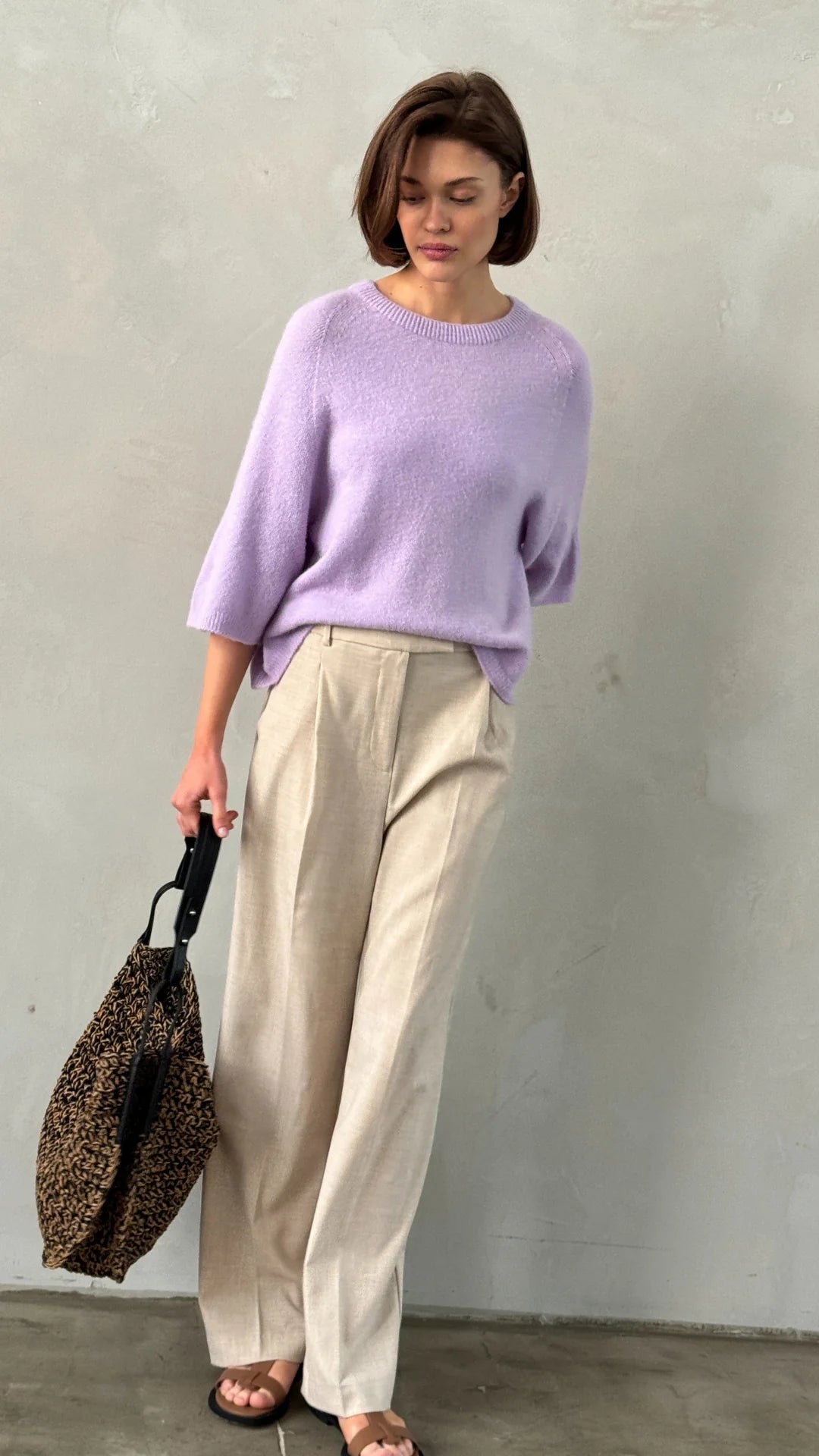 Charli Piper Jumper - Lilac