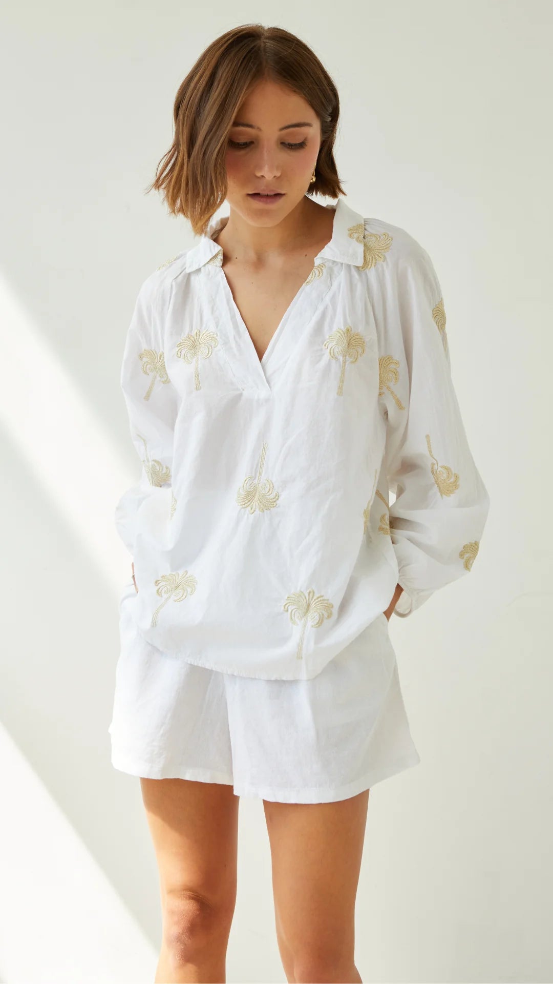 Charli Mirelle Blouse - White