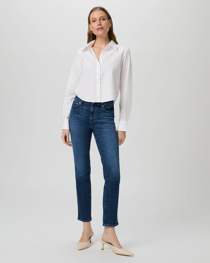 Paige Cindy Straight Jeans - Kindred
