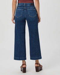 Paige Anesssa Wide Crop Jeans - Kindred