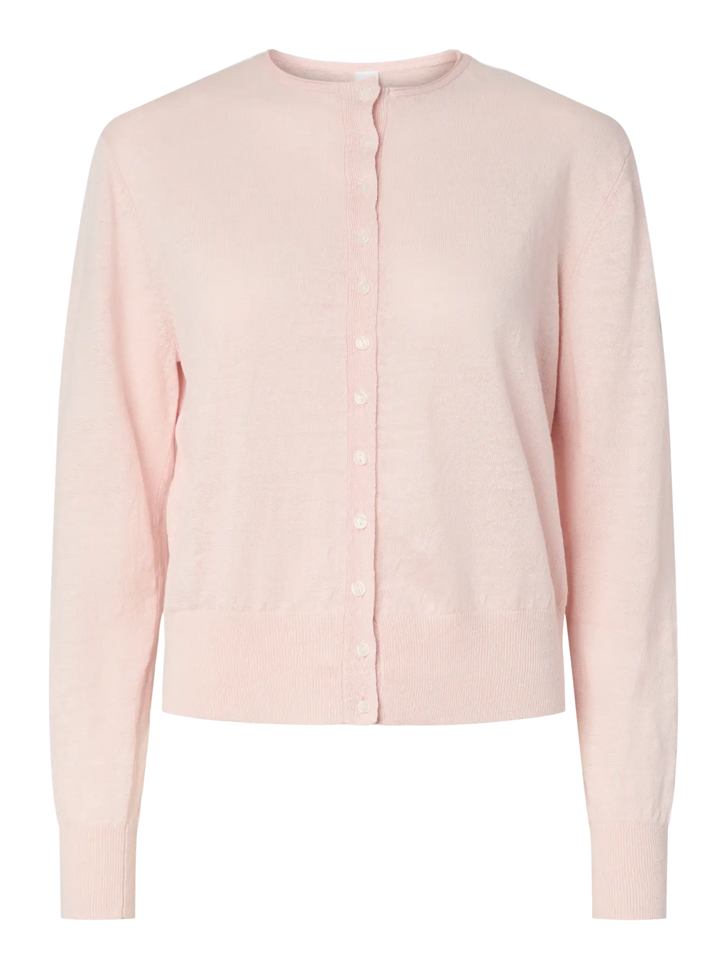 YAS Linnea Knit Cardigan - Pink