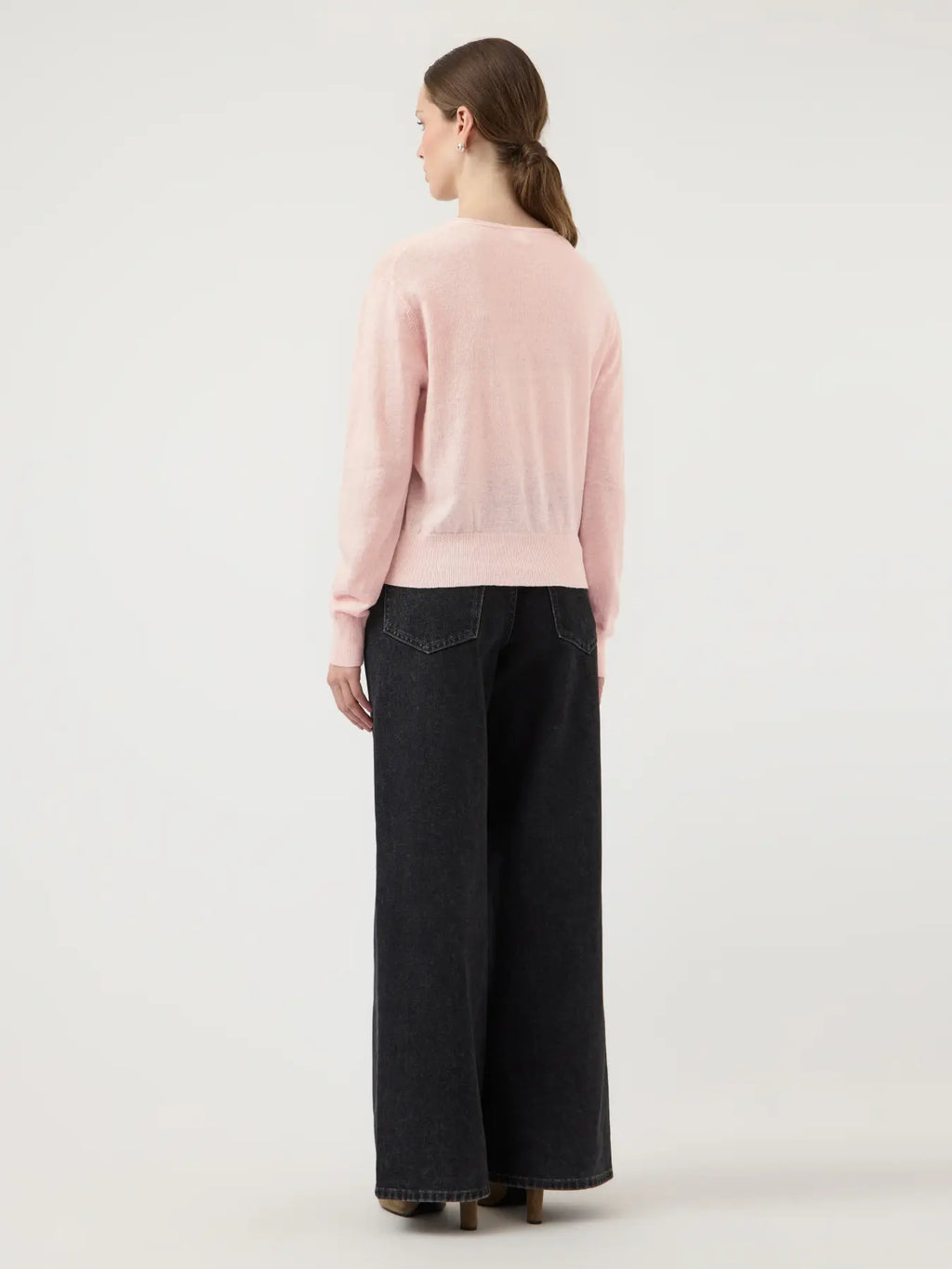 YAS Linnea Knit Cardigan - Pink