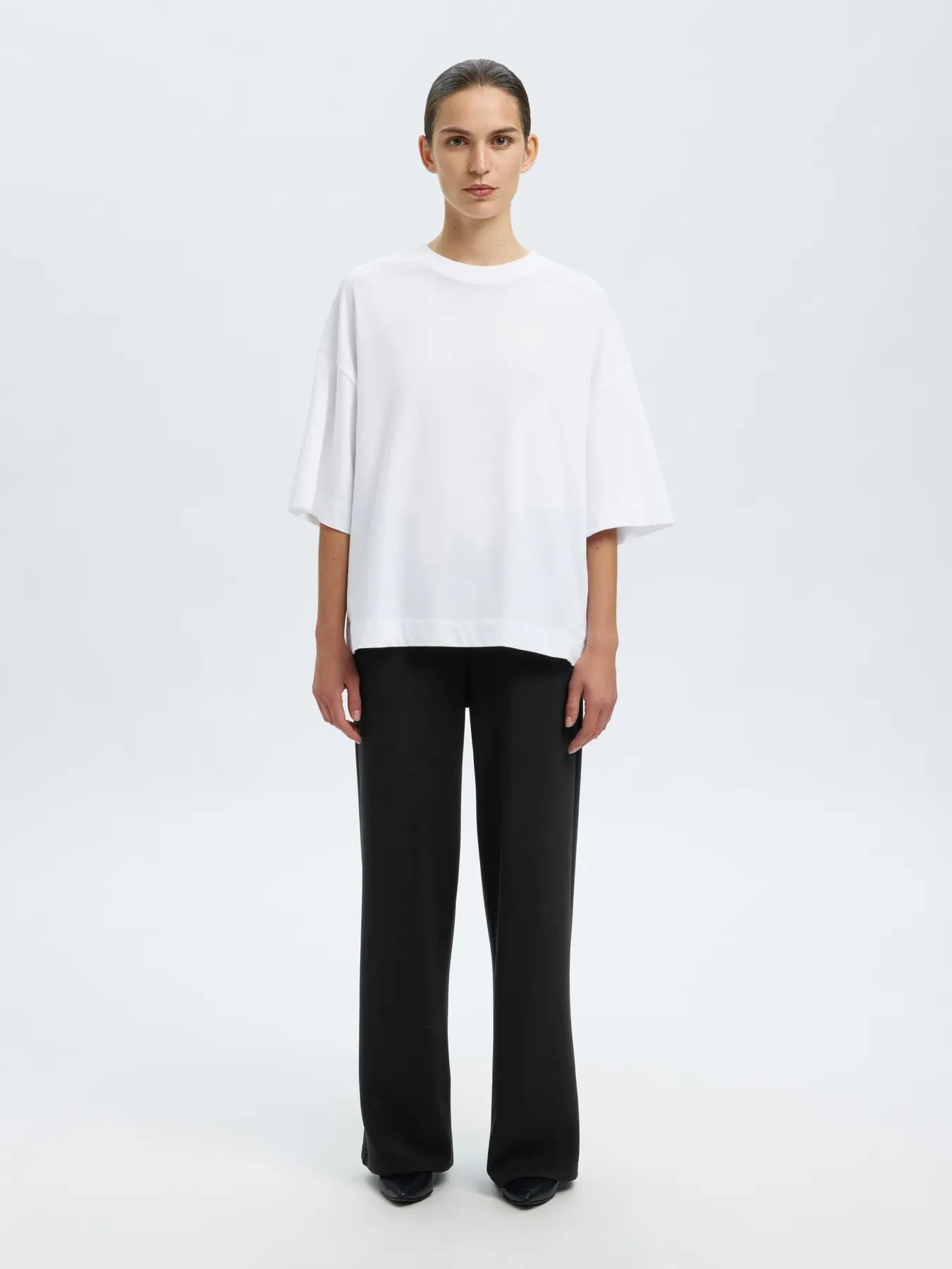 Selected Femme Tenny Trousers - Black