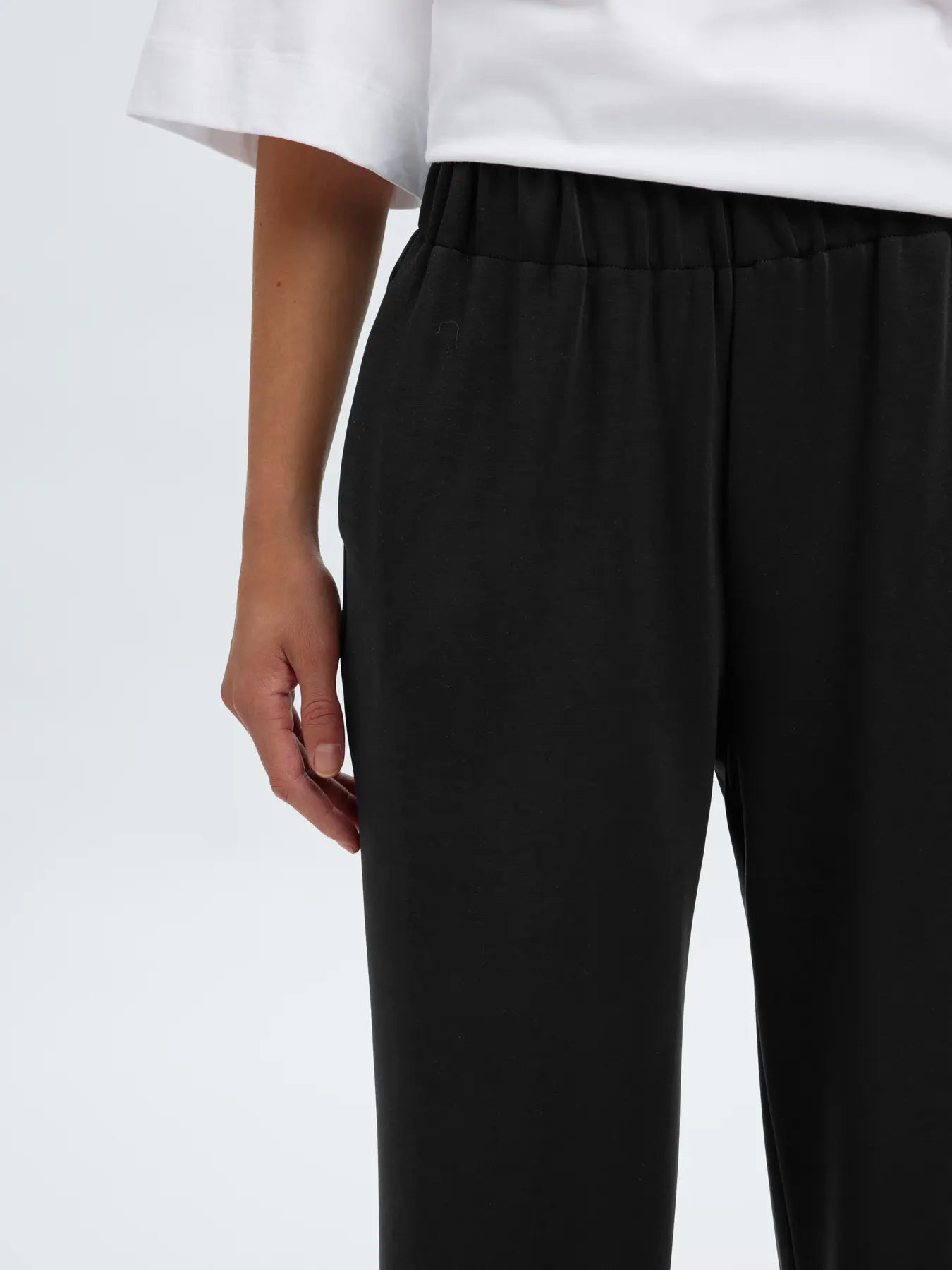 Selected Femme Tenny Trousers - Black