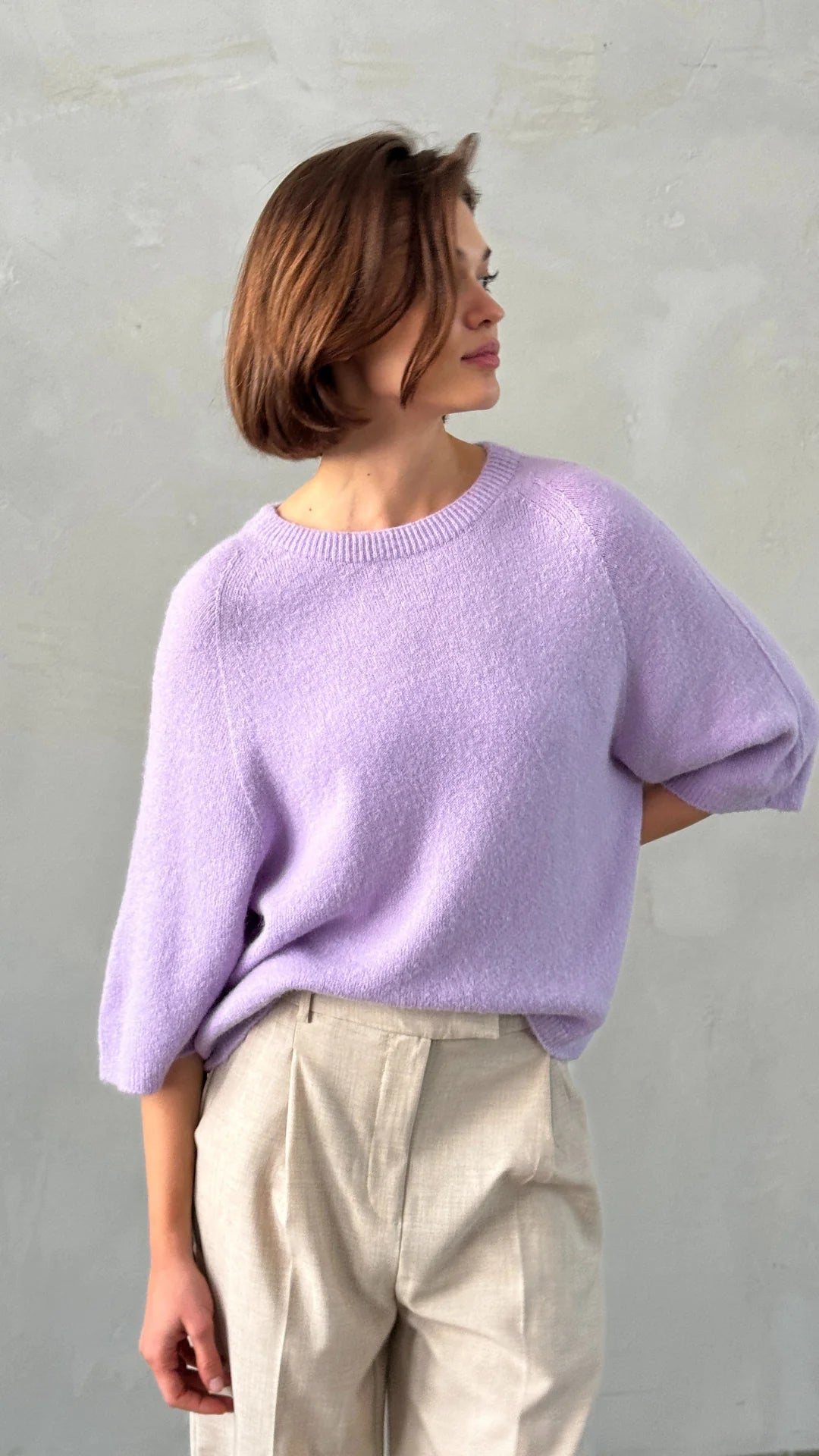 Charli Piper Jumper - Lilac