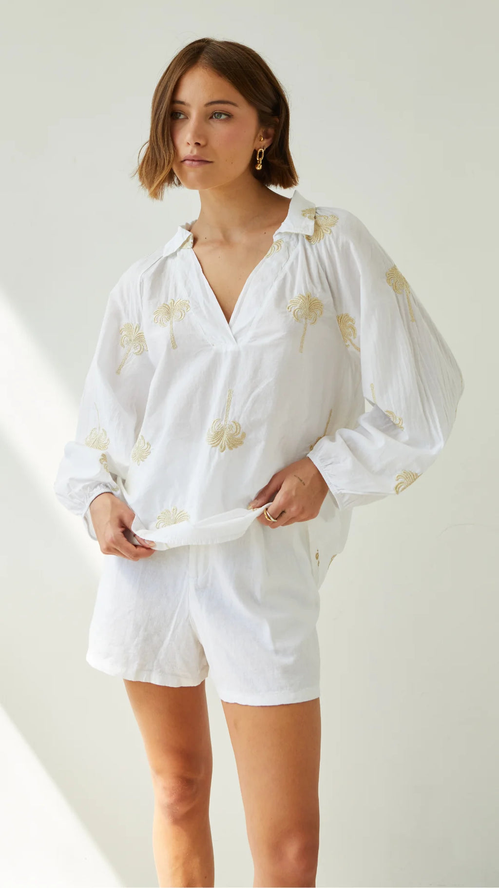 Charli Mirelle Blouse - White