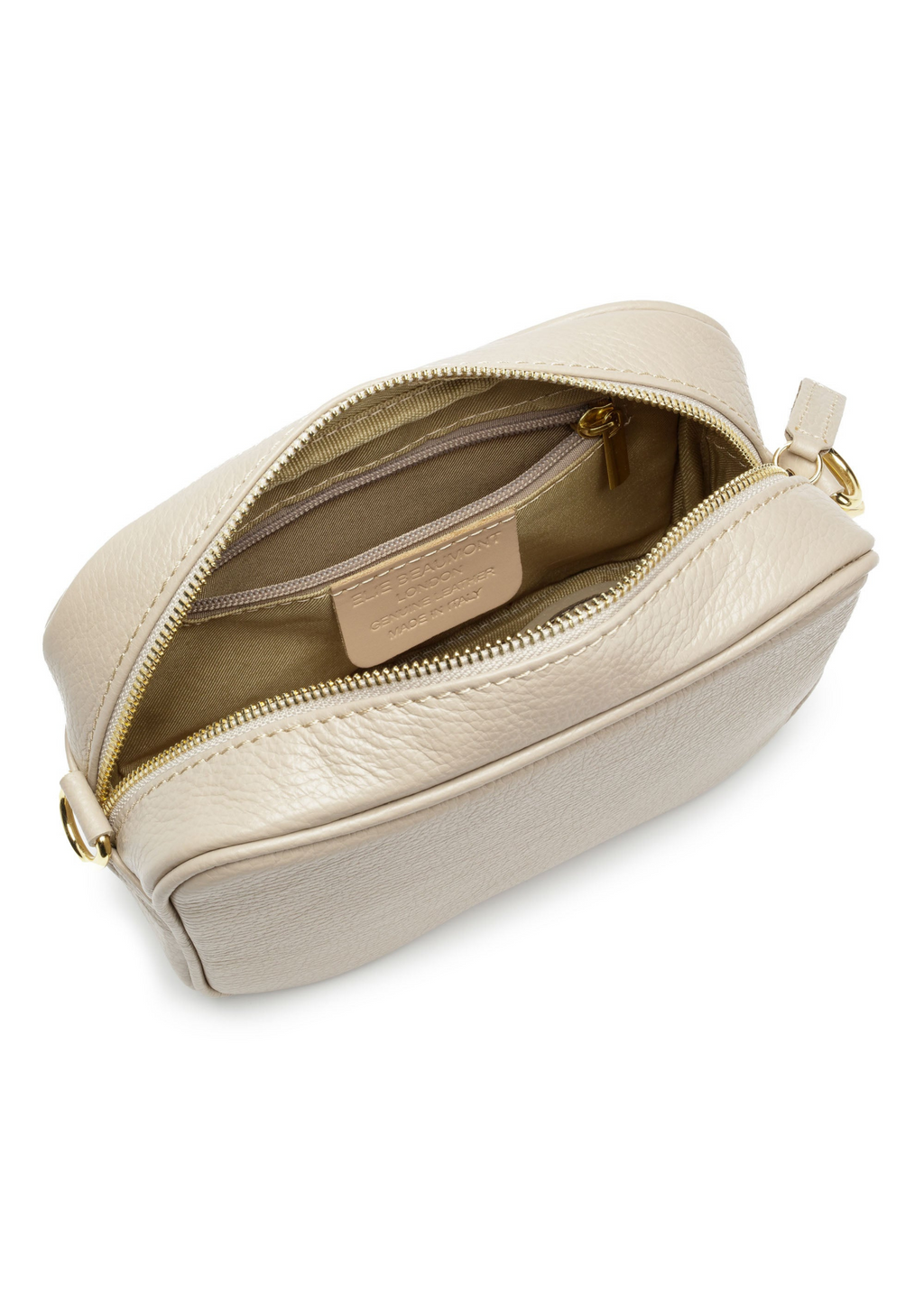 Elie Beaumont Crossbody Bag - Biscuit + Mosaic