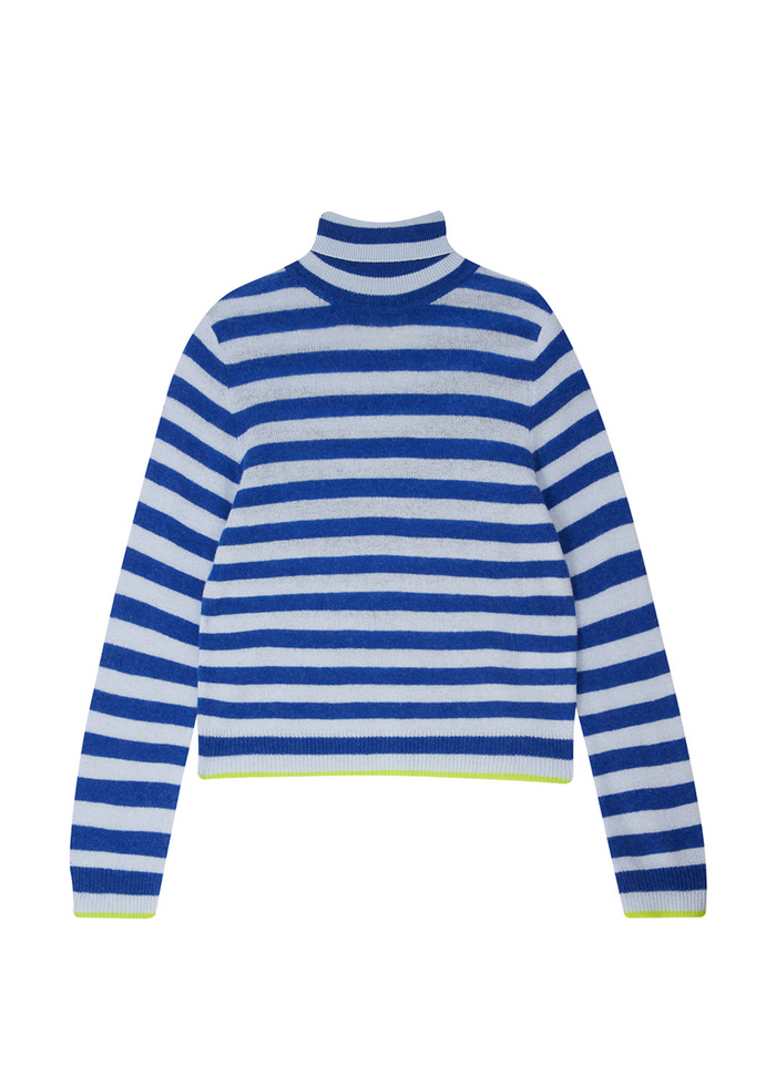 Jumper 1234 Striped Jumper - Blue