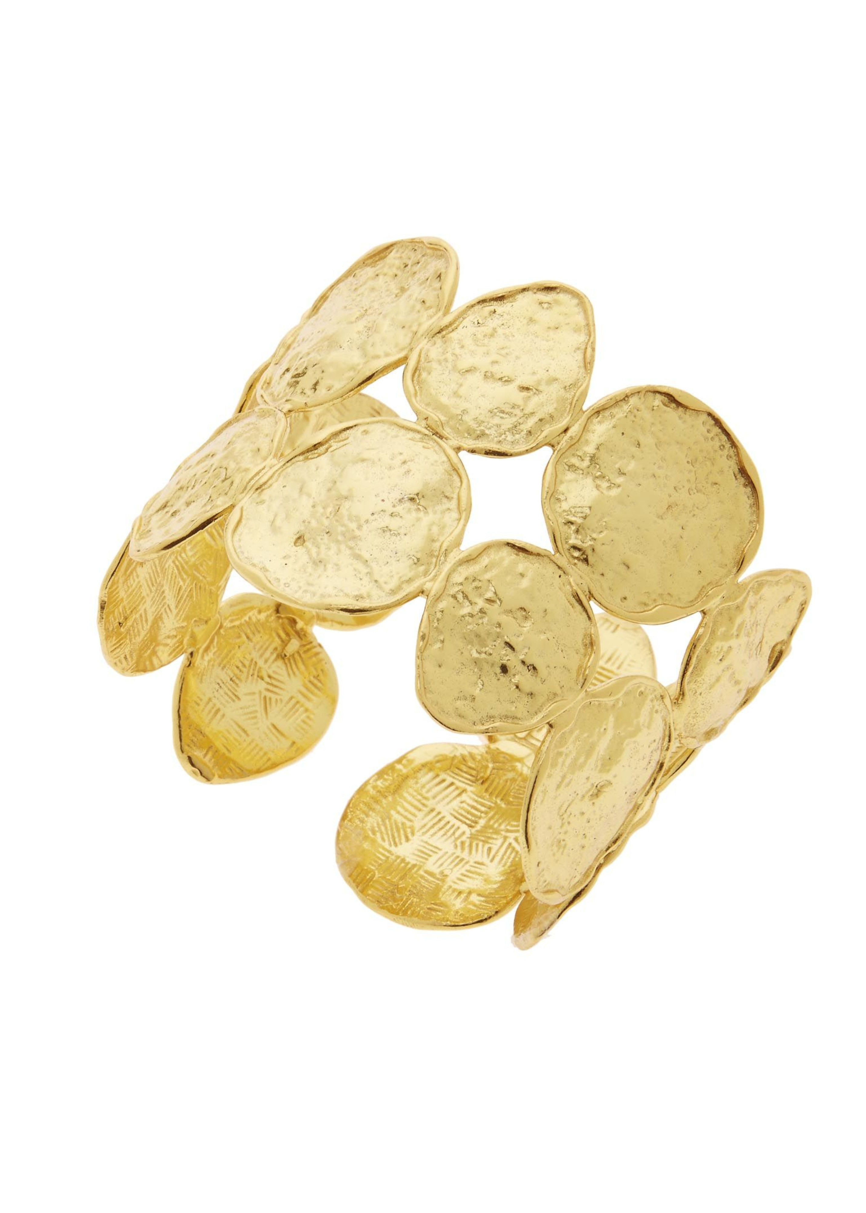 Ashiana Odyssey Double Coins Cuff