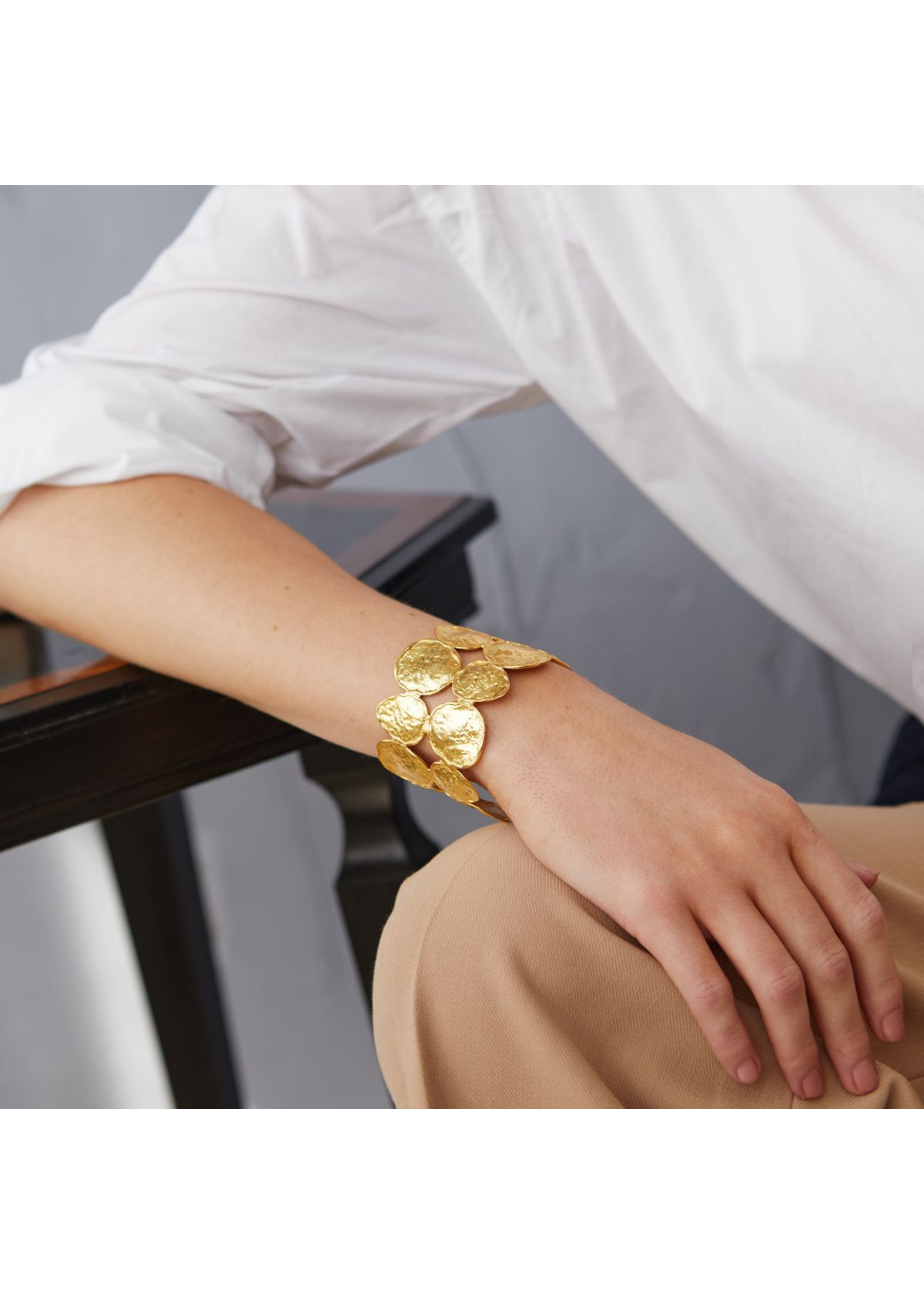 Ashiana Odyssey Double Coins Cuff