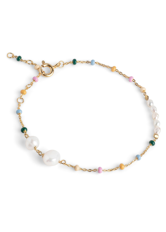 Enamel Lola Perla Bracelet