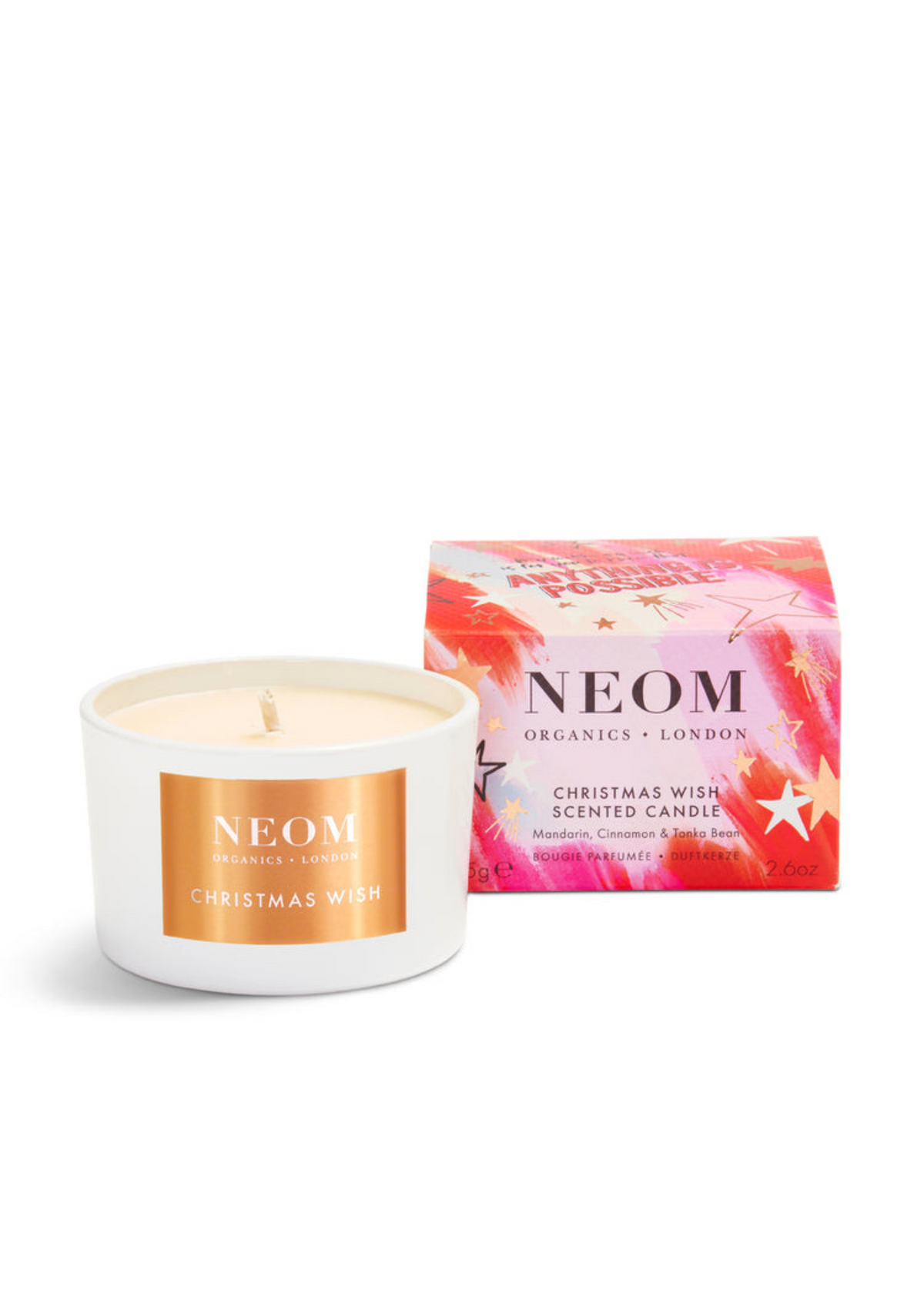 Neom Christmas Wish Travel Candle