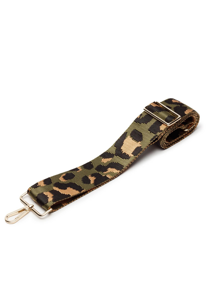 Elie Beaumont Strap - Green Leopard