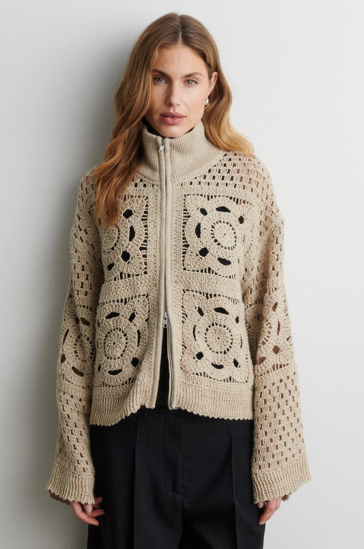 Second Female Crosette Knite Cardigan