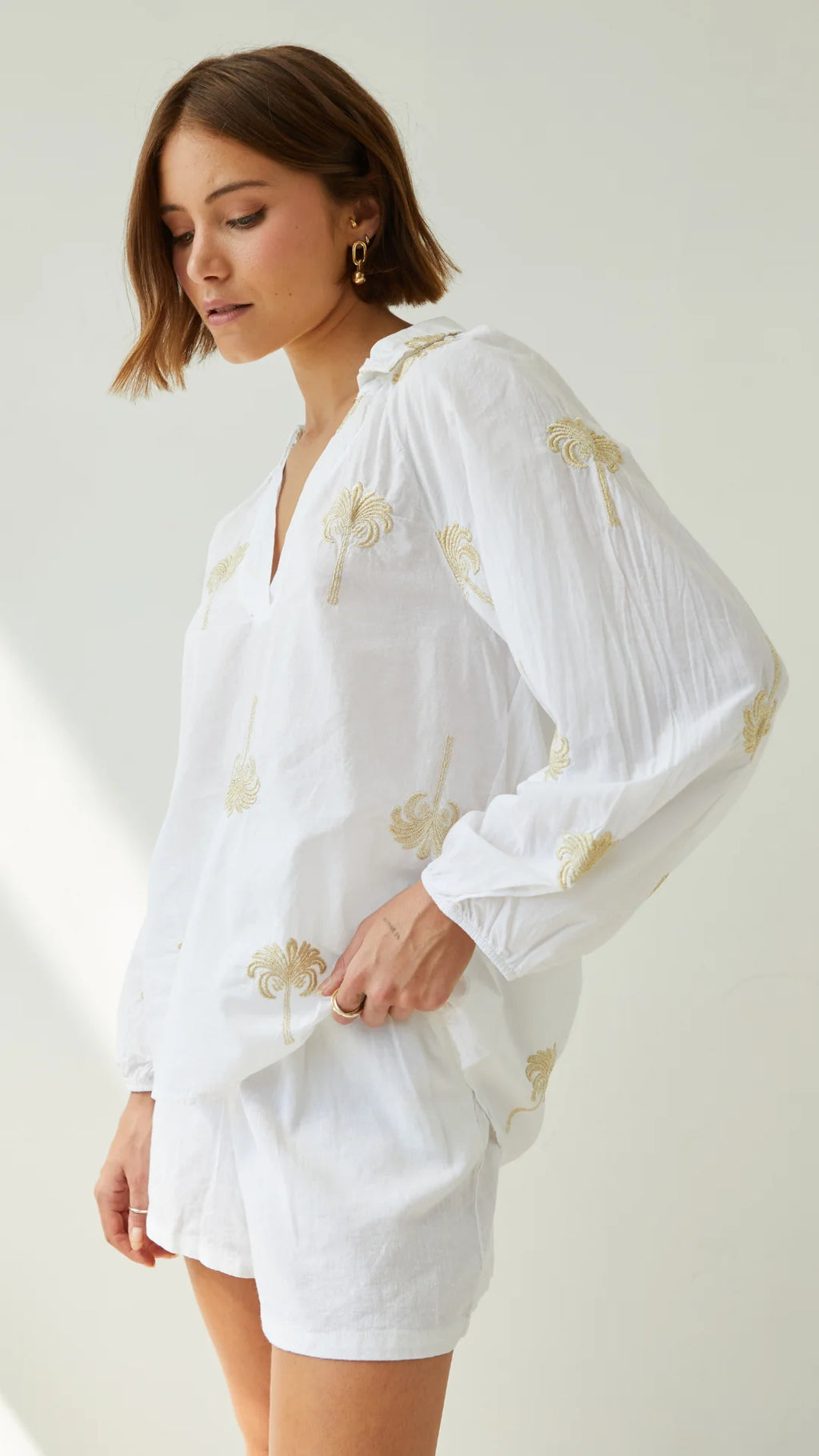 Charli Mirelle Blouse - White
