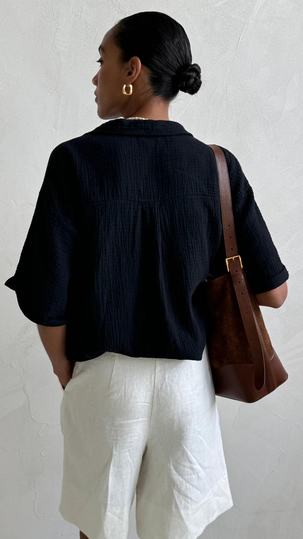 Charli Mariana Shirt - Black