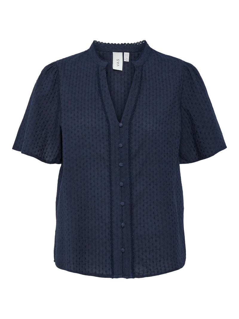 Yas Tia Blouse - Navy