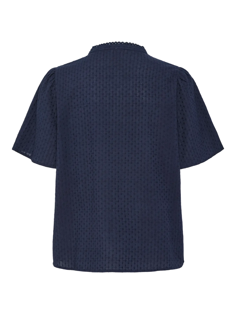 Yas Tia Blouse - Navy