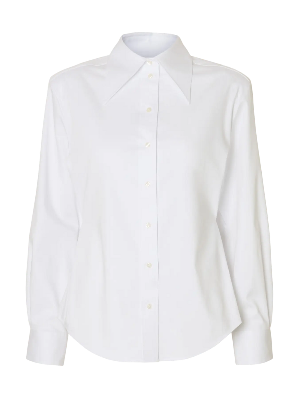 Selected Femme Nicolina Shirt - White