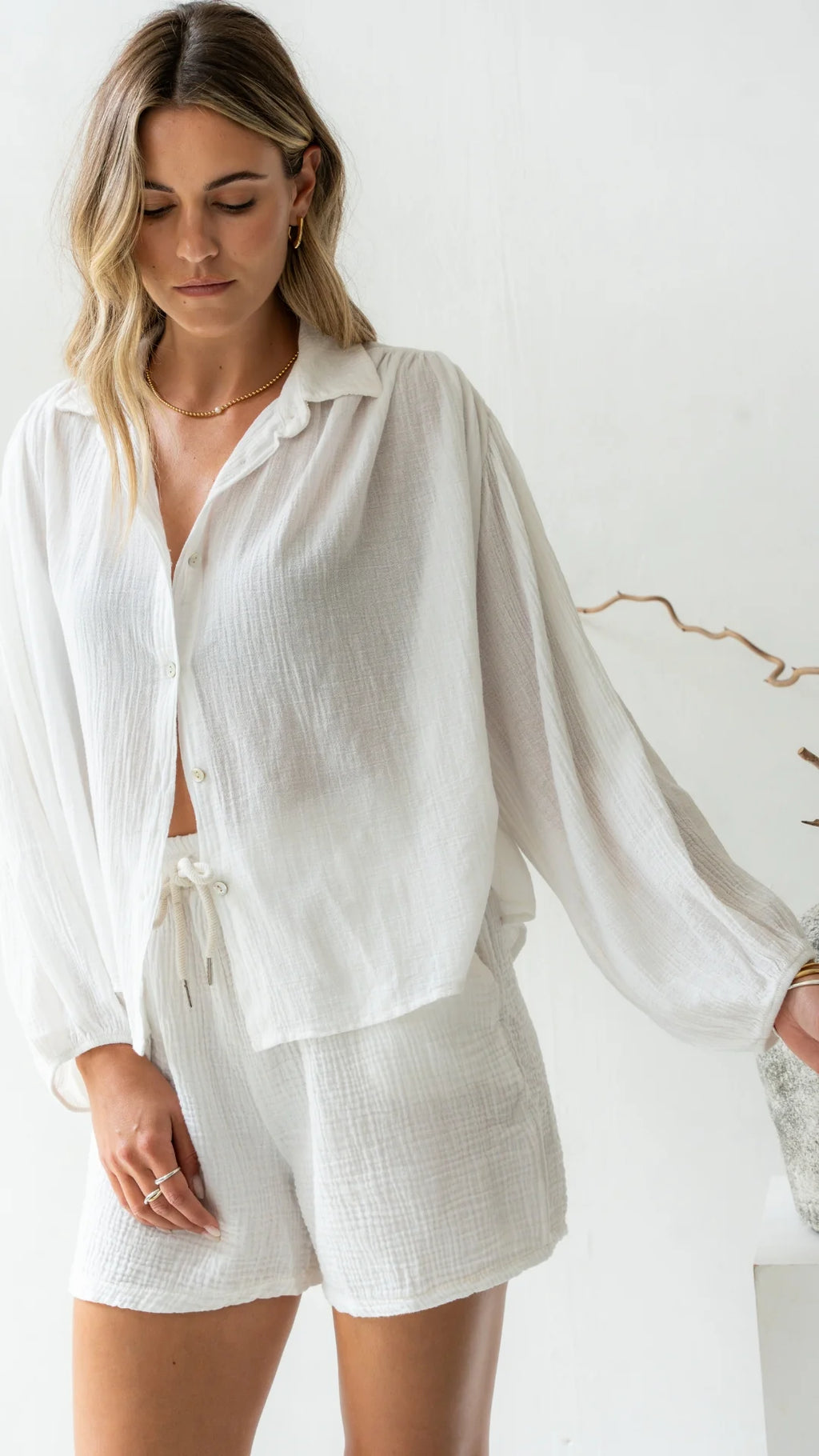Charli Aida Shirt - White