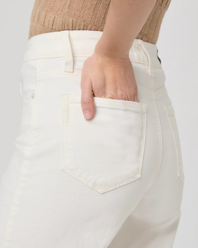 Paige Anessa 31" Wide Leg Jean - Tonal Ecru