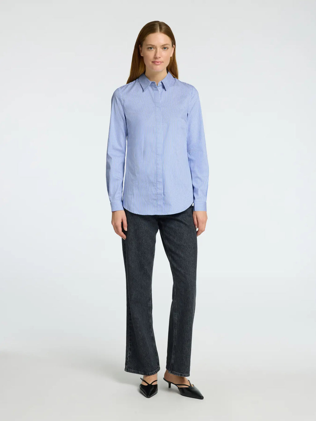 Selected Femme Romie Striped Shirt