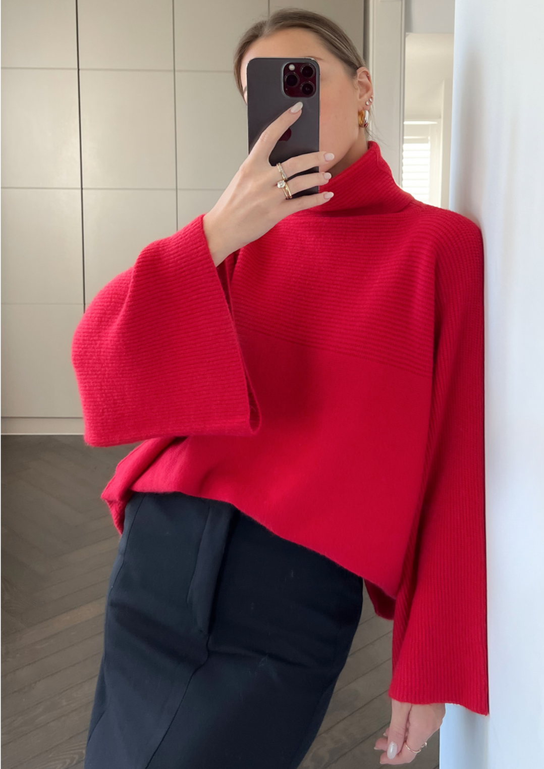 Charli Amelie Jumper - Red
