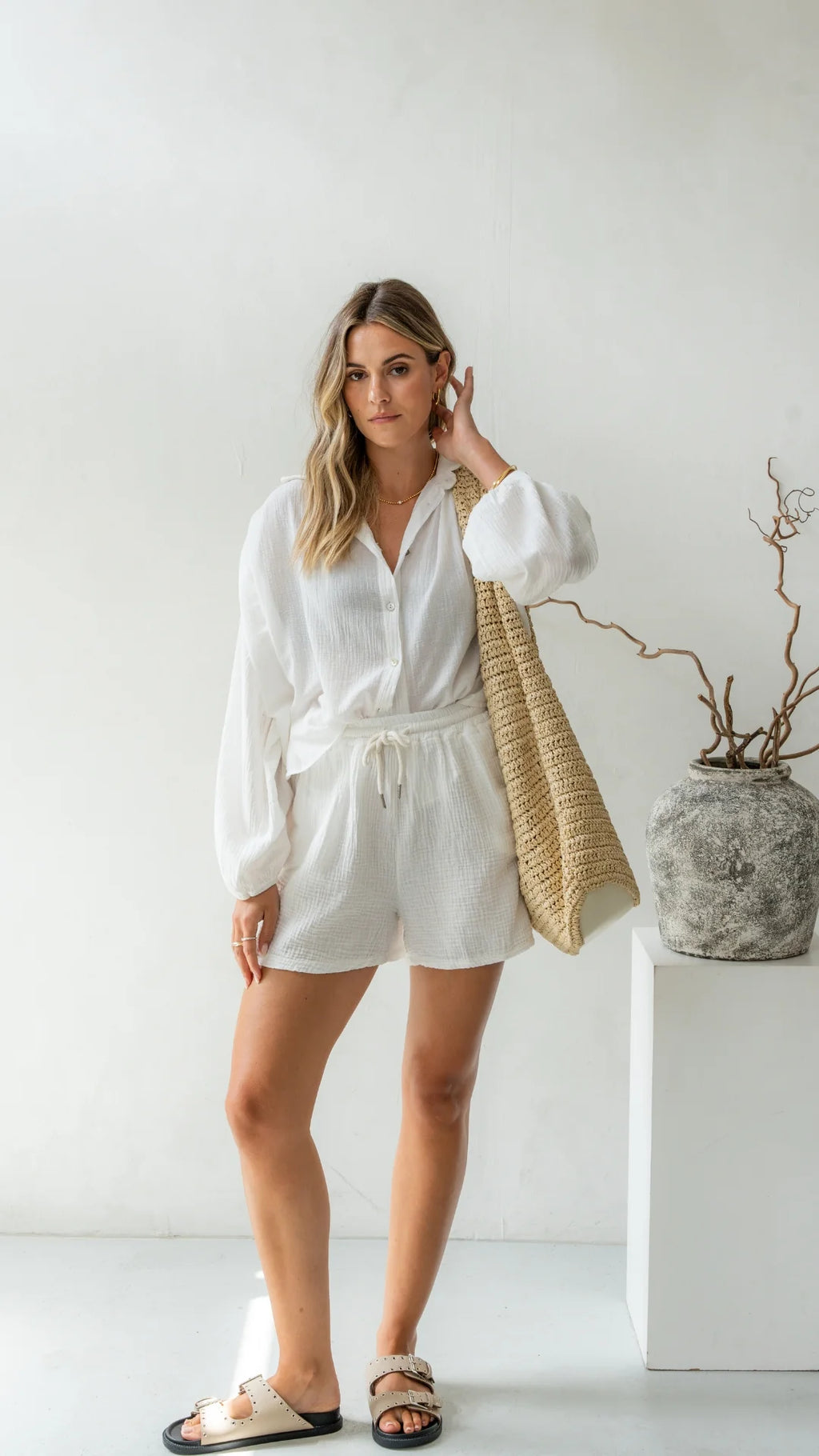 Charli Aida Shirt - White