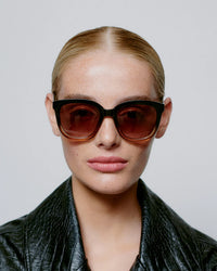 A. Kjærbede Billy Sunglasses - Black/Brown