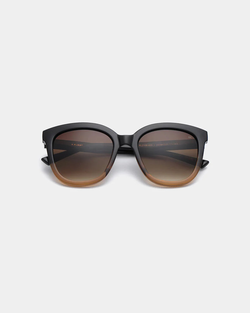 A. Kjærbede Billy Sunglasses - Black/Brown