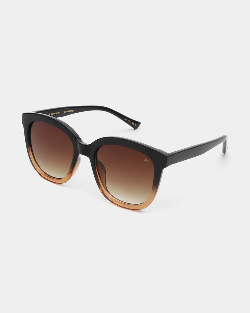 A. Kjærbede Billy Sunglasses - Black/Brown