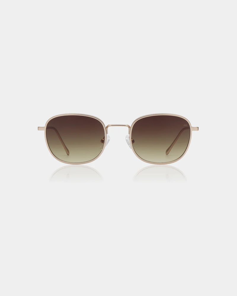 A. Kjærbede Hello Sunglasses - Matte Gold