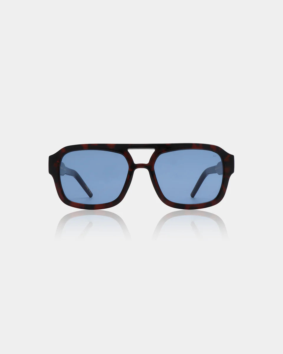 A. Kjærbede Kaya Sunglasses - Tortoise/ Blue