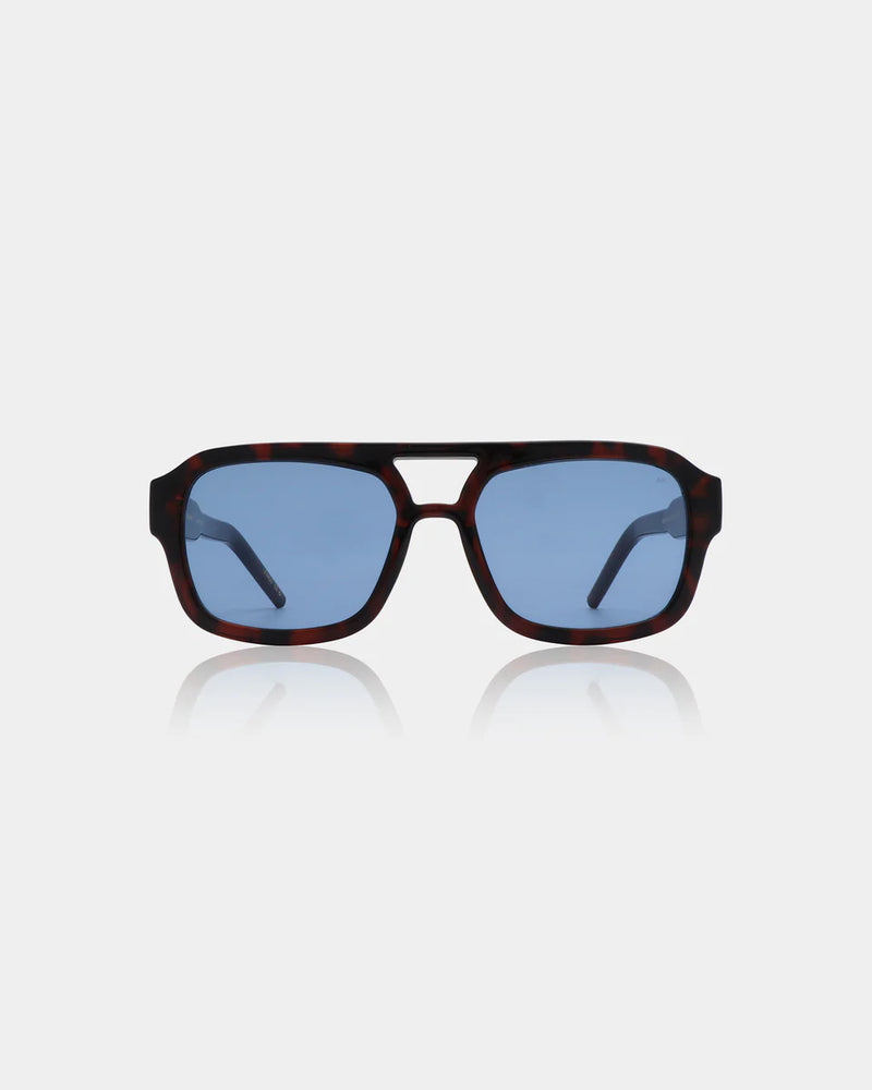 A. Kjærbede Kaya Sunglasses - Tortoise/ Blue