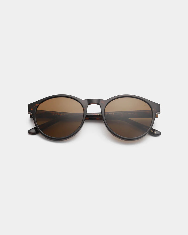 A. Kjærbede Marvin Sunglasses - Demi Tortoise