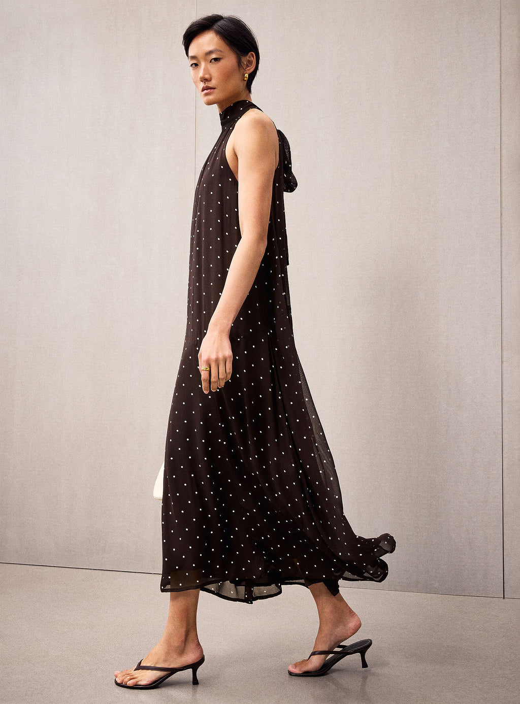 Part Two Dorthemie Dress -Brown